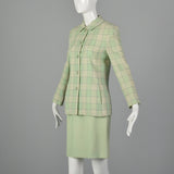 Small Oscar de la Renta 1980s Skirt Suit