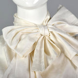 Vivienne Westwood Asymmetric White Ruffle Shirt