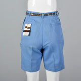 1950s Deadstock Blue Bermuda Shorts