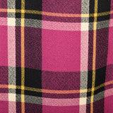 1960s Christian Mann for Marquise Plaid Two Piece Dress and Jacket Set