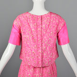 1960s Hot Pink Dress Set