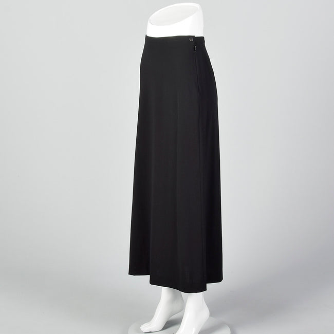 Medium Issey Miyake 1990s Black Skirt