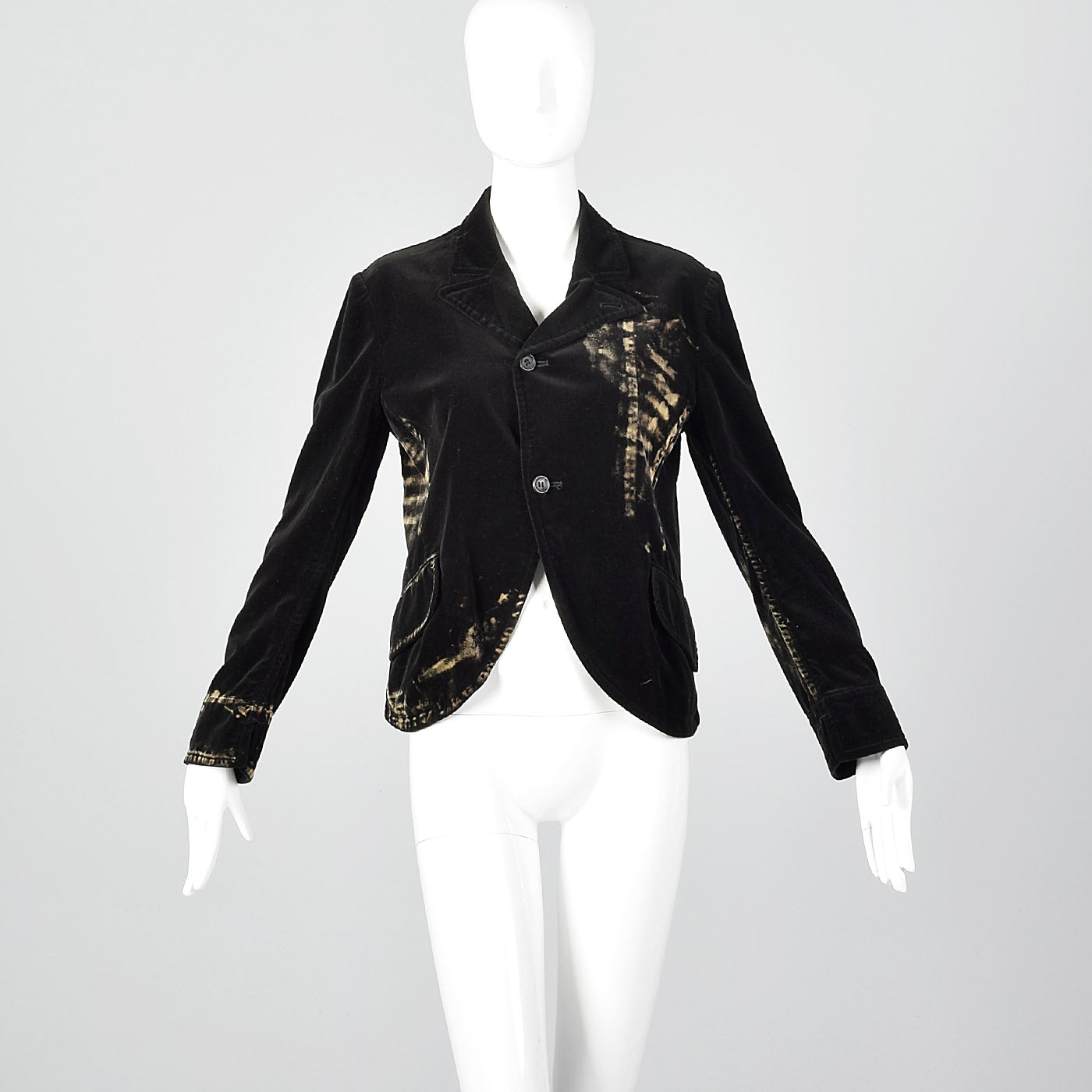 Fall 2006 Yohji Yamamoto Black Velvet Jacket
