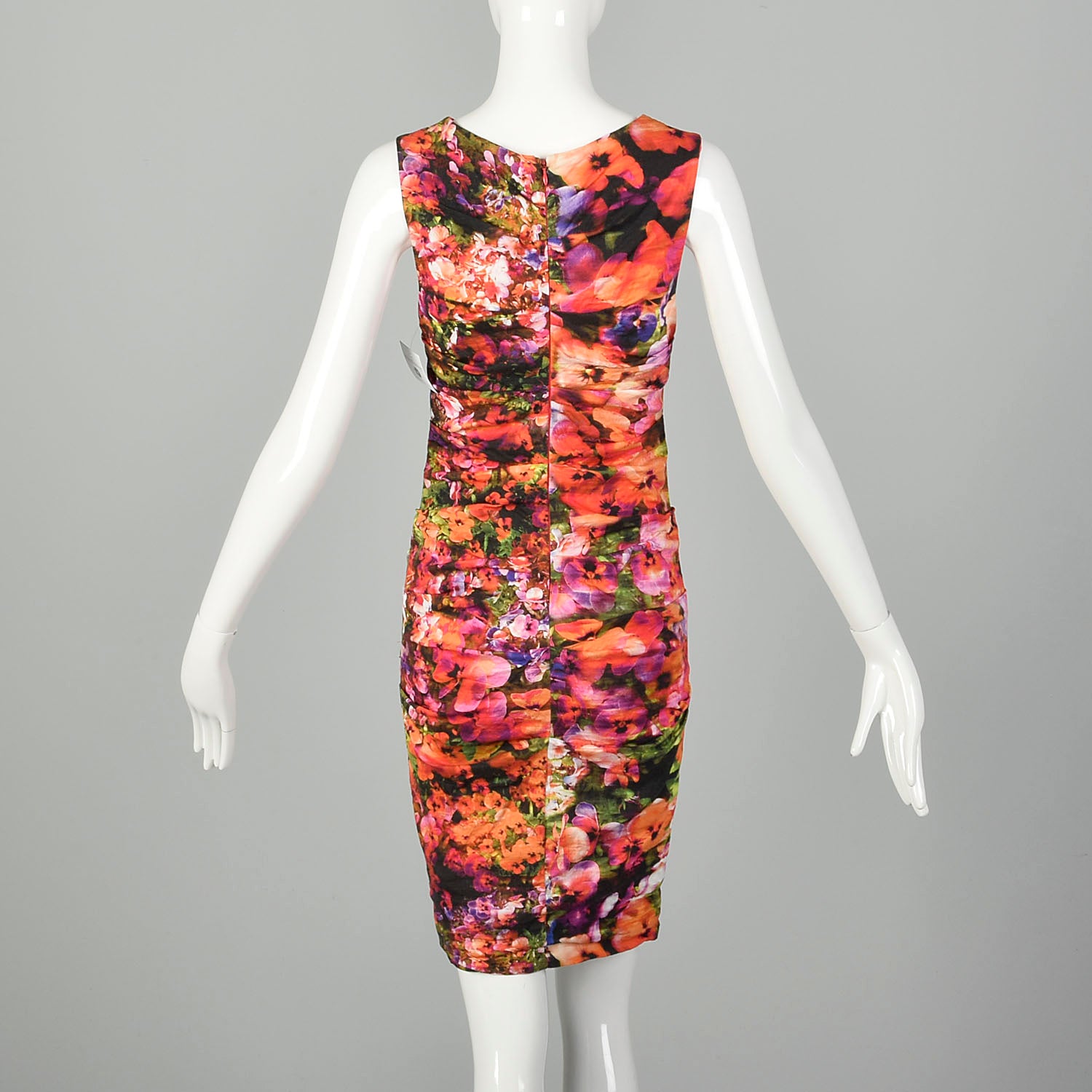 XS Nicole Miller Artelier Floral Mini Dress Summer Sleeveless Designer Style & Salvage XS Nicole Miller Artelier Floral Mini Dress Summer Sleeveless Designer Style & Salvage