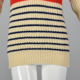 1970s Pendleton Heavy Wool Knit Sweater With Hood
