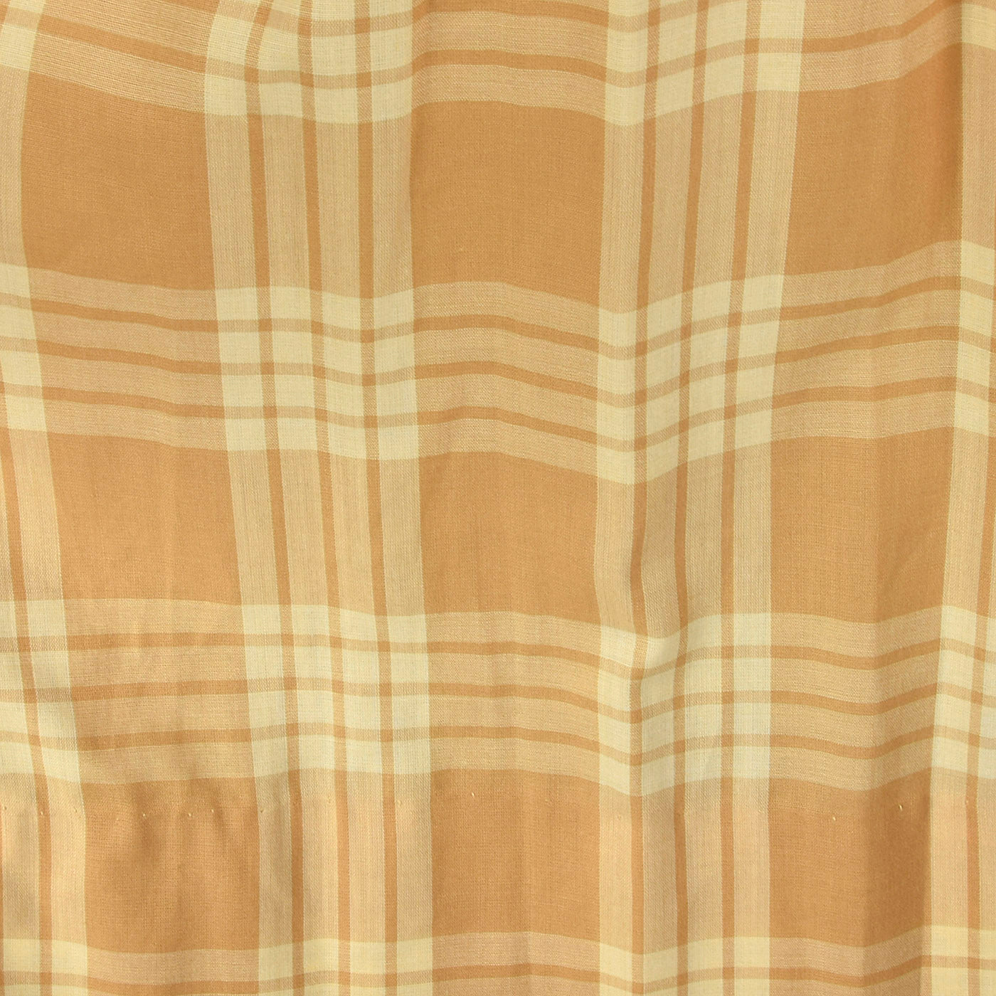 1960s Plaid Shirtwaist Dress with Vented Back