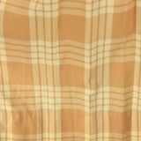 1960s Plaid Shirtwaist Dress with Vented Back