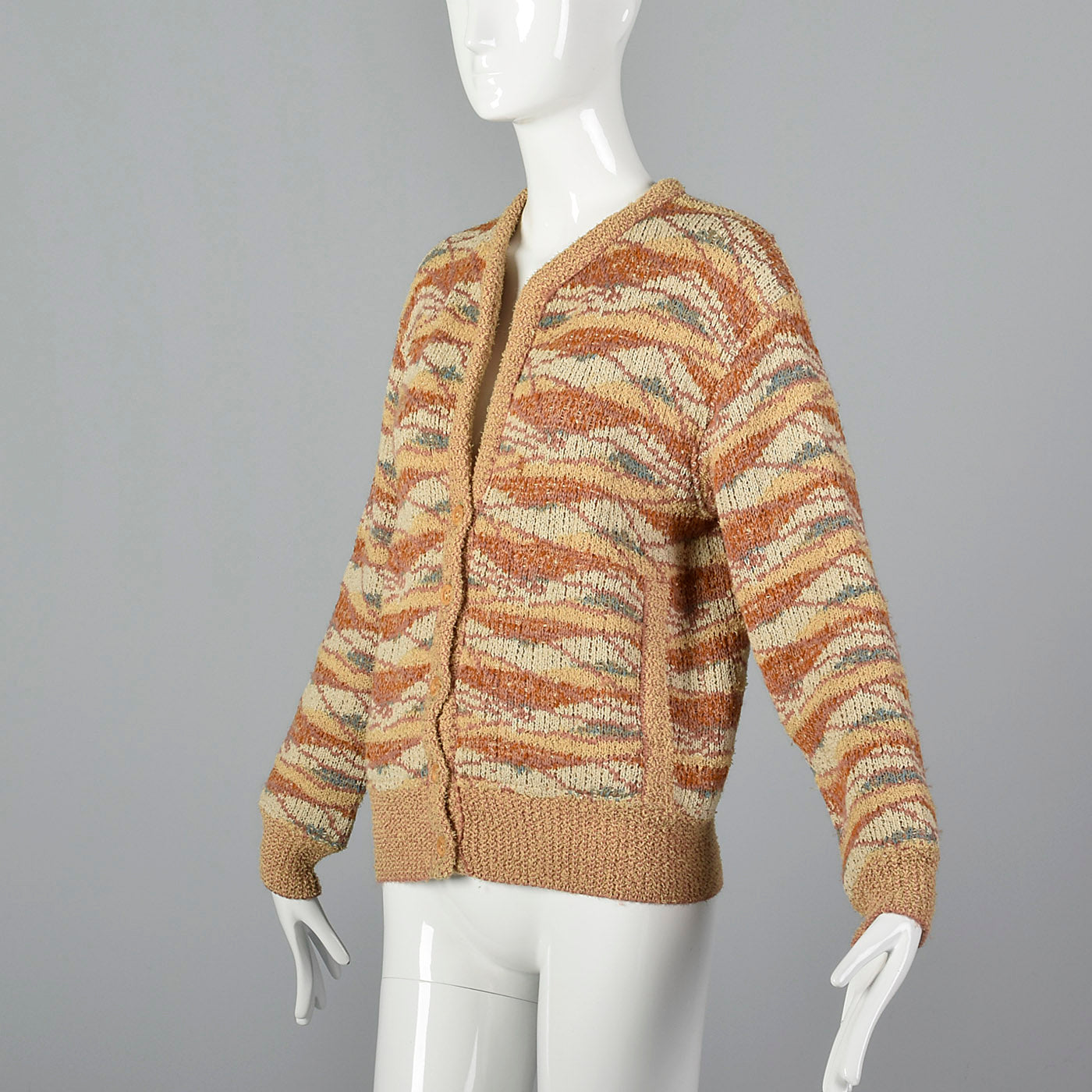 1970s Missoni Chunky Knit Cardigan