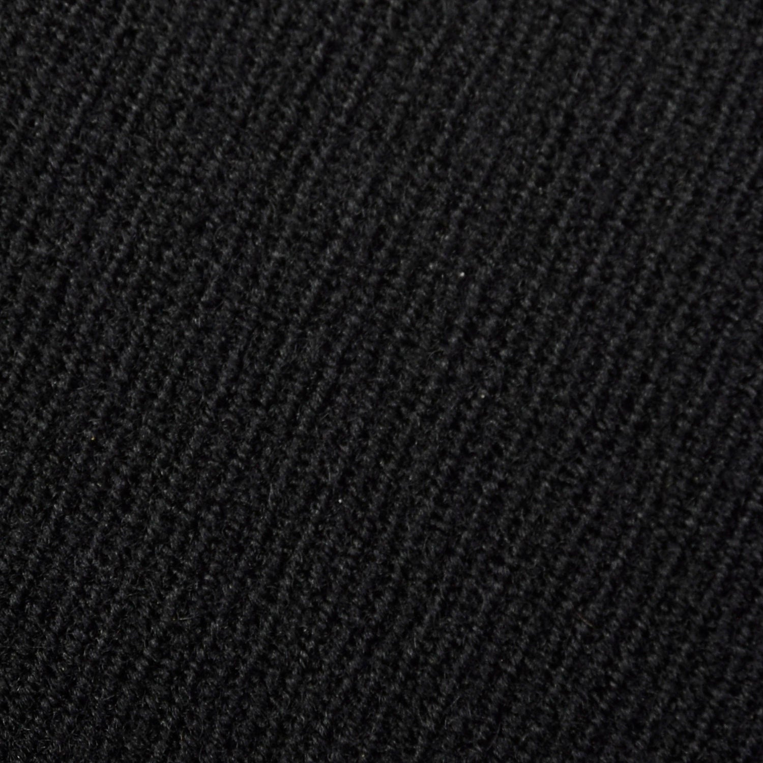 XXS 1960s Double-Breasted Black Wool Coat