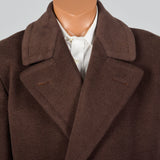 1940s Mens Marshall Field & Co Brown Overcoat