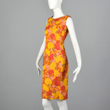 1960s Deadstock Shift Dress in a Vibrant Floral Print