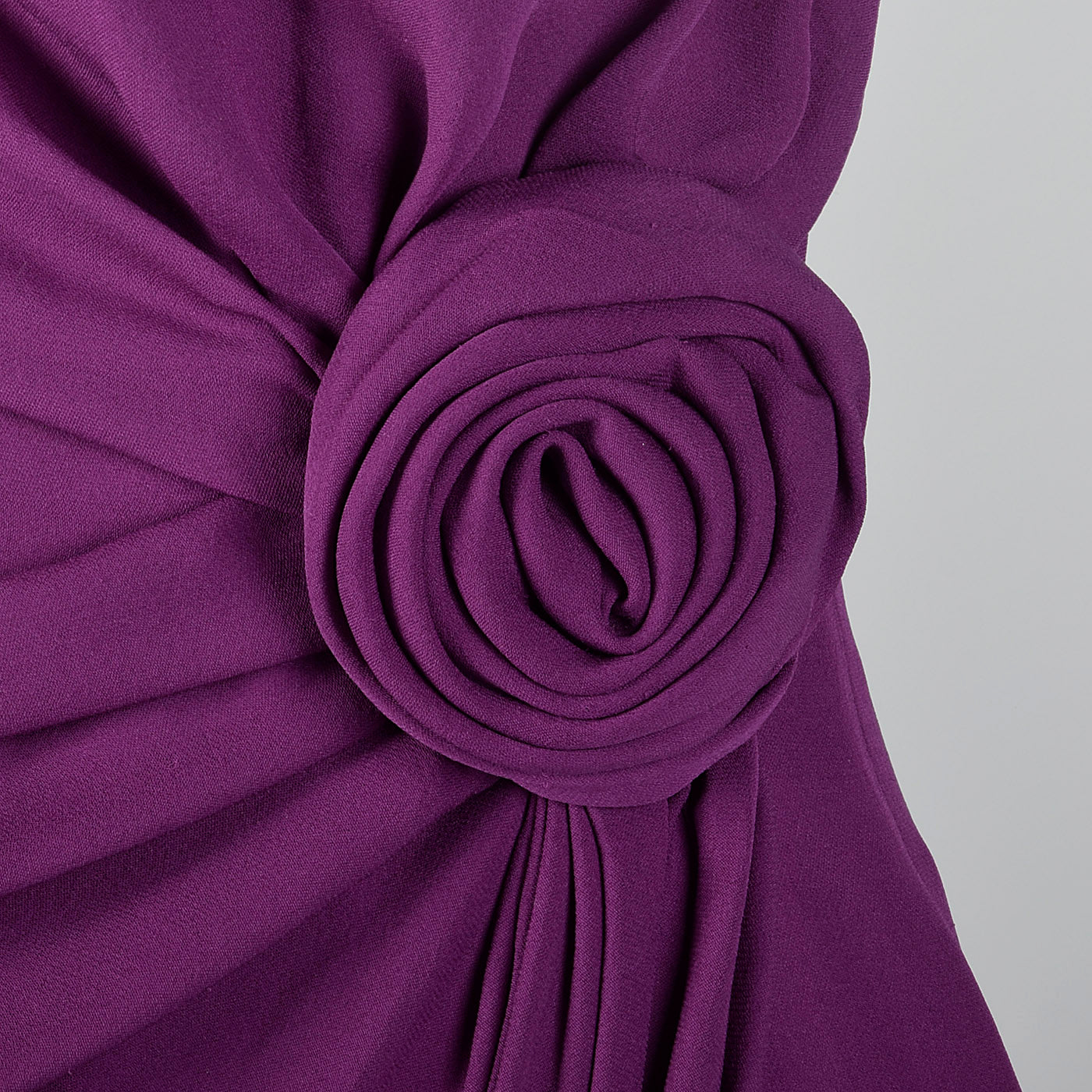 1990s Moschino Purple Silk Dress