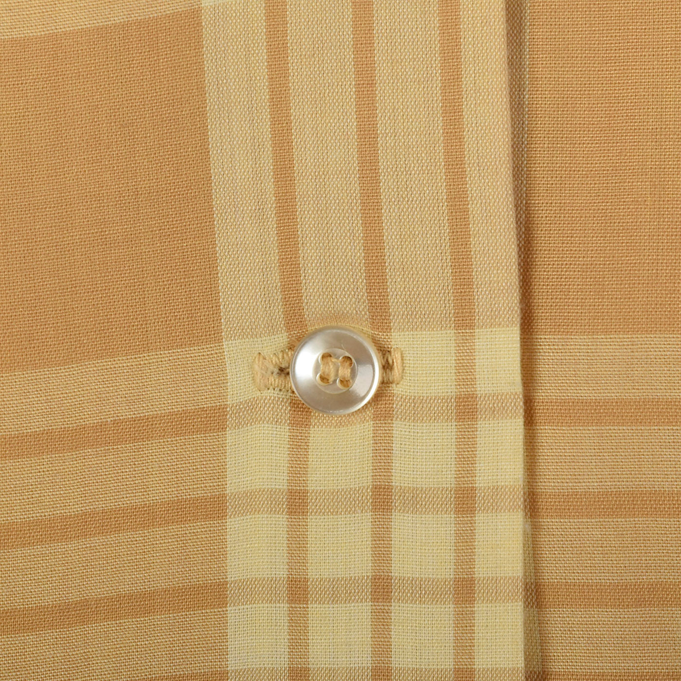 1960s Plaid Shirtwaist Dress with Vented Back