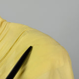 1940s Chartreuse Evening Gown