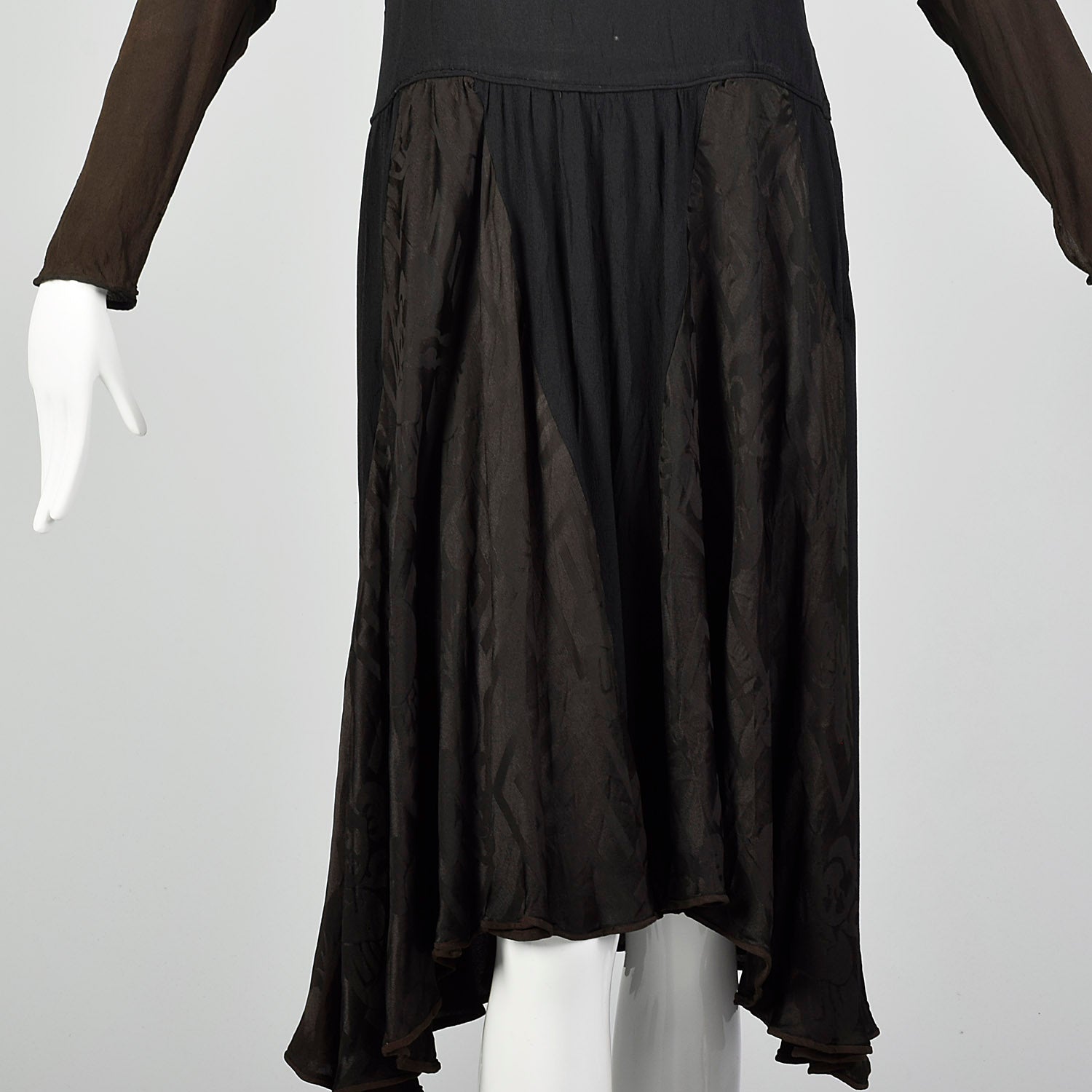 1920s XS Deco Day Dress