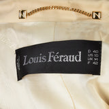 1980s Louis Feraud Cream Blazer