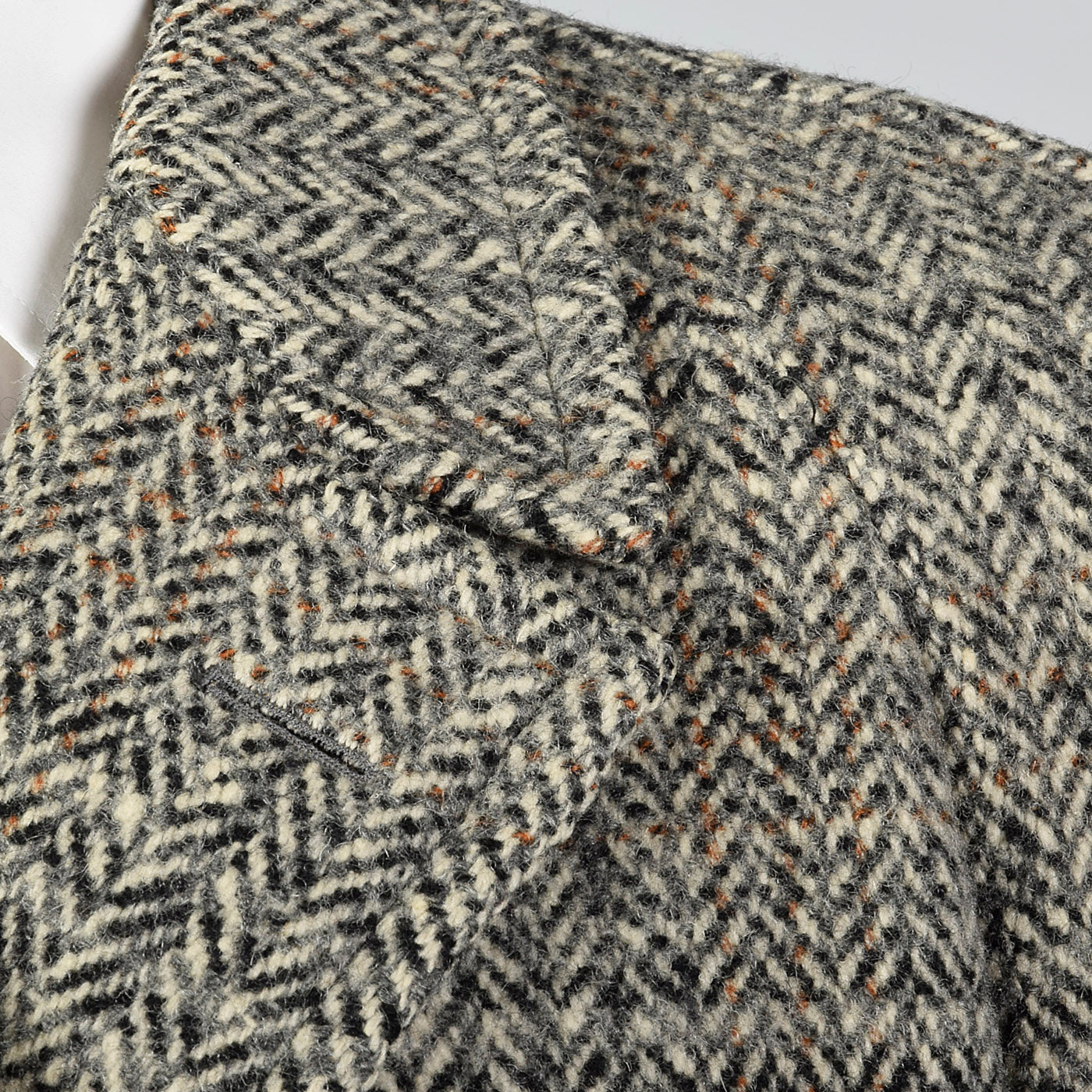 1950s Mens Wool Tweed Frankfurt Coat