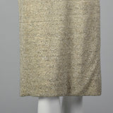 Small Anne Fogarty 1960s Gray Heathered Knit Dress