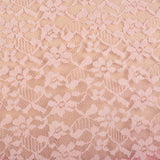 Small 1950s Strapless 2pc Set Pink Lace Tulle Evening Party Prom Dress