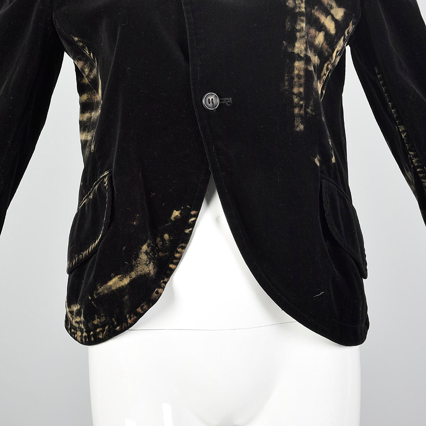 Fall 2006 Yohji Yamamoto Black Velvet Jacket