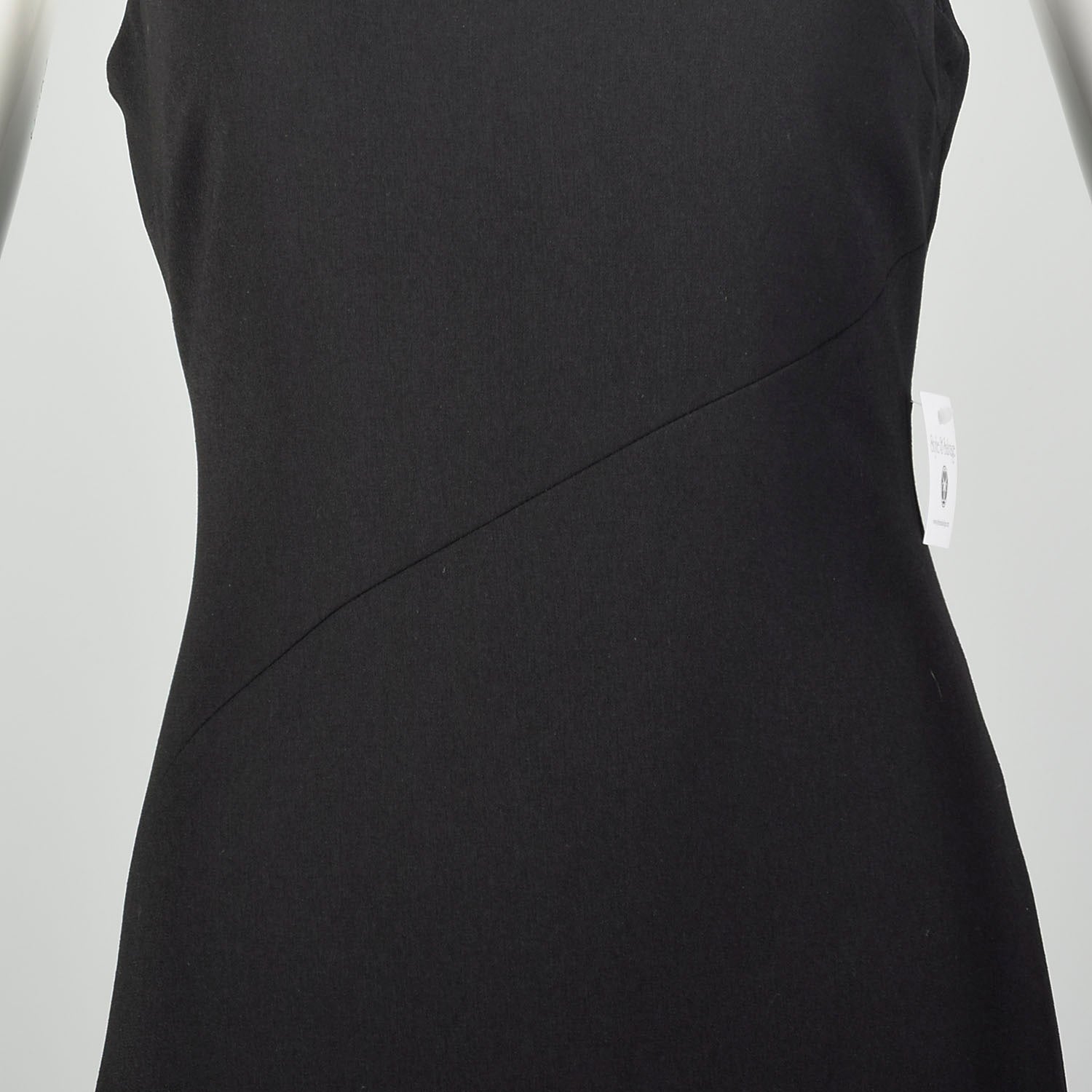 Medium Pronovias Black Mermaid Gown Sleeveless Formal Dress Keyhole Back