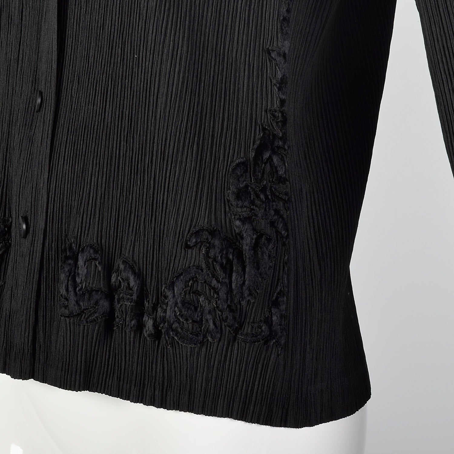 Medium Issey Miyake 1990s Pleated Cardigan