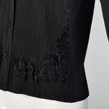 Medium Issey Miyake 1990s Pleated Cardigan