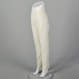 XS 1960s White Pants
