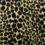 XS 1960s Animal Print Corduroy Dress