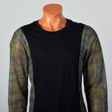 2000s Comme des Garcons Camo Jersey Shirt