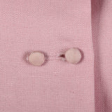 1960s Deadstock Pink Linen Dress