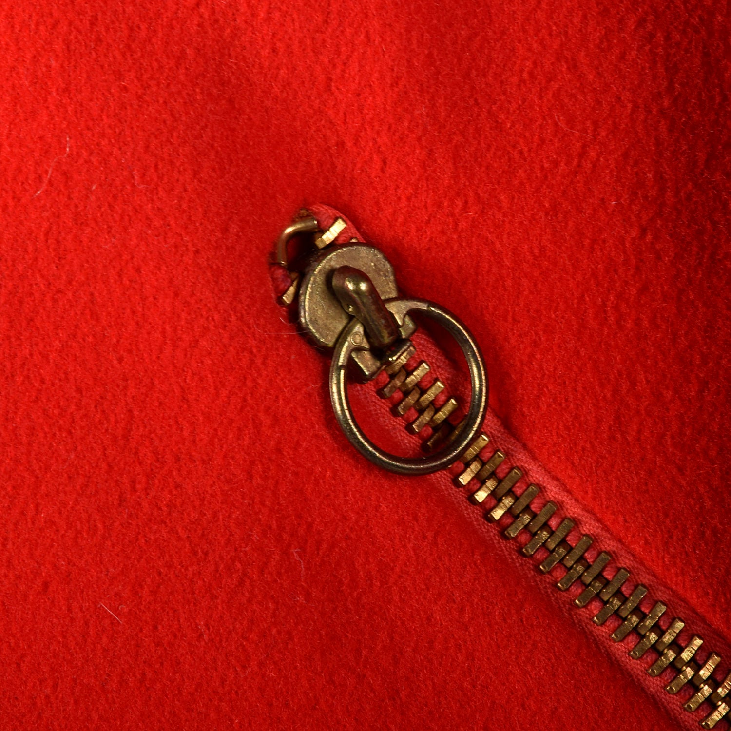Small Pierre Cardin Red Wool Coat