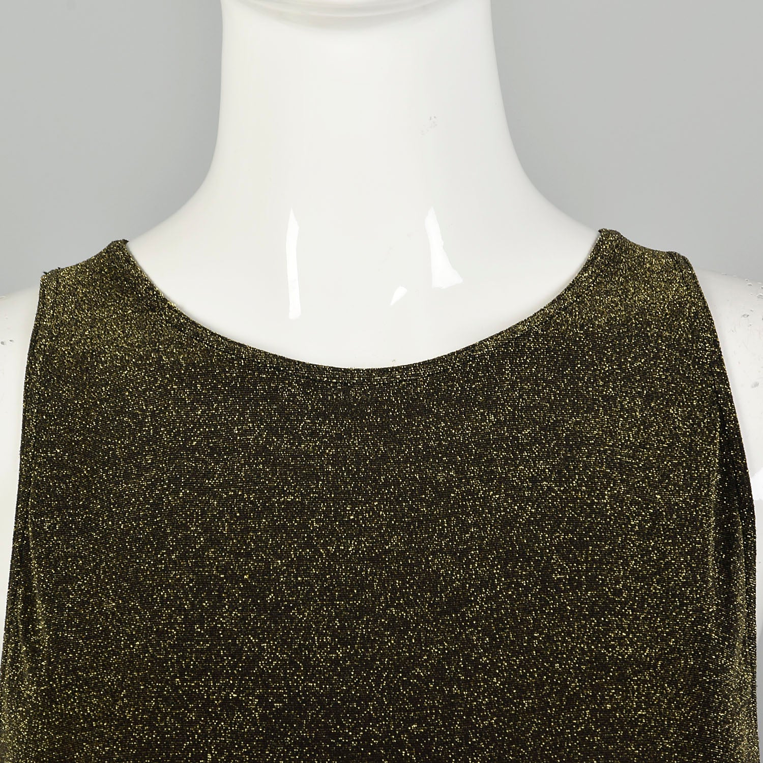 Wolford Metallic Gold Dress Keyhole Back Sexy Stretch Bodycon