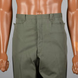 Medium 1960s Deadstock Green Pants