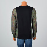 2000s Comme des Garcons Camo Jersey Shirt