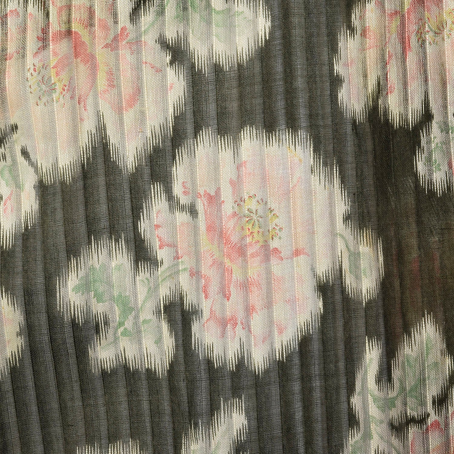 Large 1800s Set Cotton Top Floral Victorian Skirt Study As Is