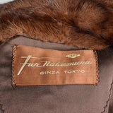 1950s Mink Fur Stole with Whole Body Mink Wrap