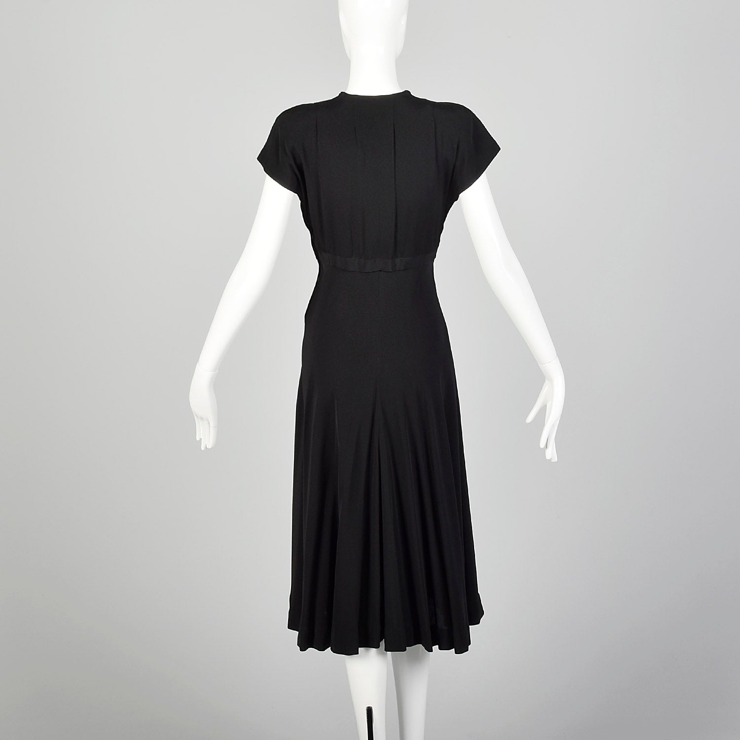 Small 1940s Black Dress