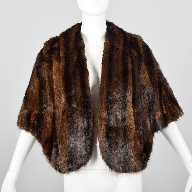 1940s Long Haired Beaver Fur Stole