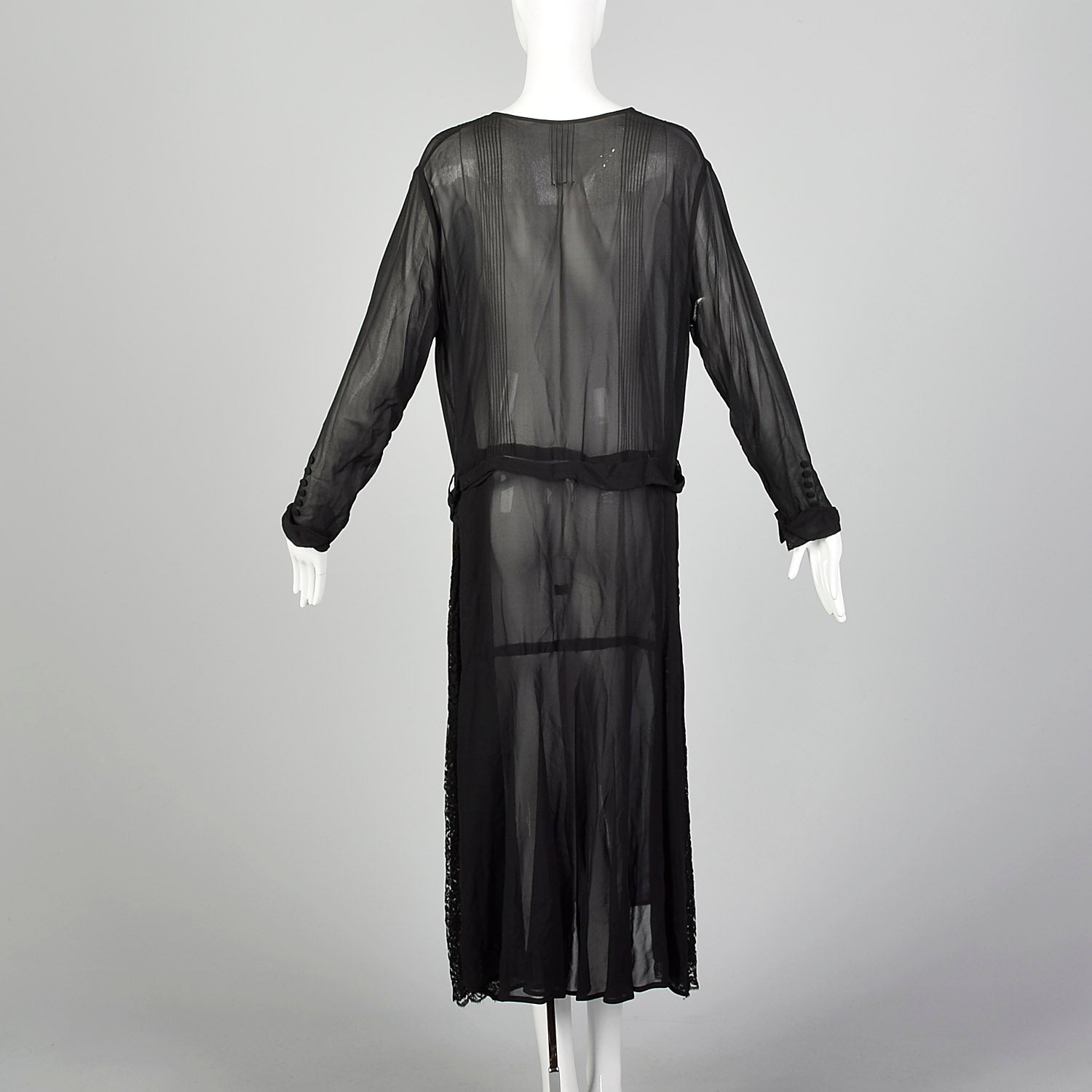 XXL 1920s Black Dress