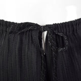 1990s Giorgio Armani Silk Lined Drawstring Pants
