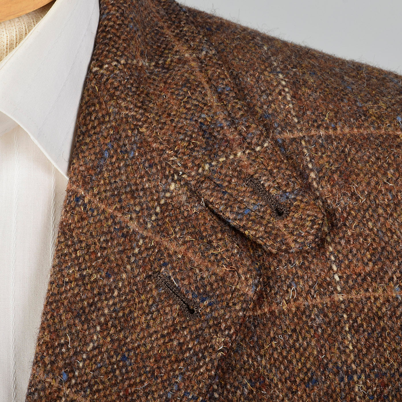 1970s Mens Saks Fifth Avenue Wool Tweed Shooting Jacket