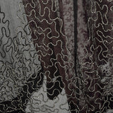 XS-Small 1910s Black Lace Overlay Beaded Dress