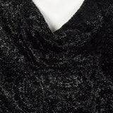 1960s Black Lurex Cocktail Dress from Marshall Field's 28 Shop