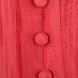 1950s Emma Domb Pink Tulle Party Dress