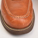 1960s Mens Deadstock Brown Work Boots