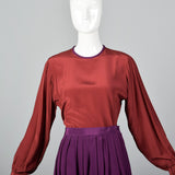 1980s Pierre Cardin Three Piece Silk Set