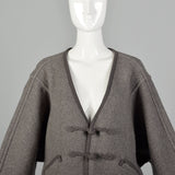 Issey Miyake Plantation Gray Wool Jacket