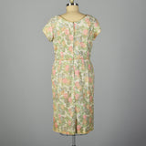 3XL 1950s Lace Overlay Dress