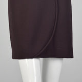 Small Bill Blass 1990s Brown Dress